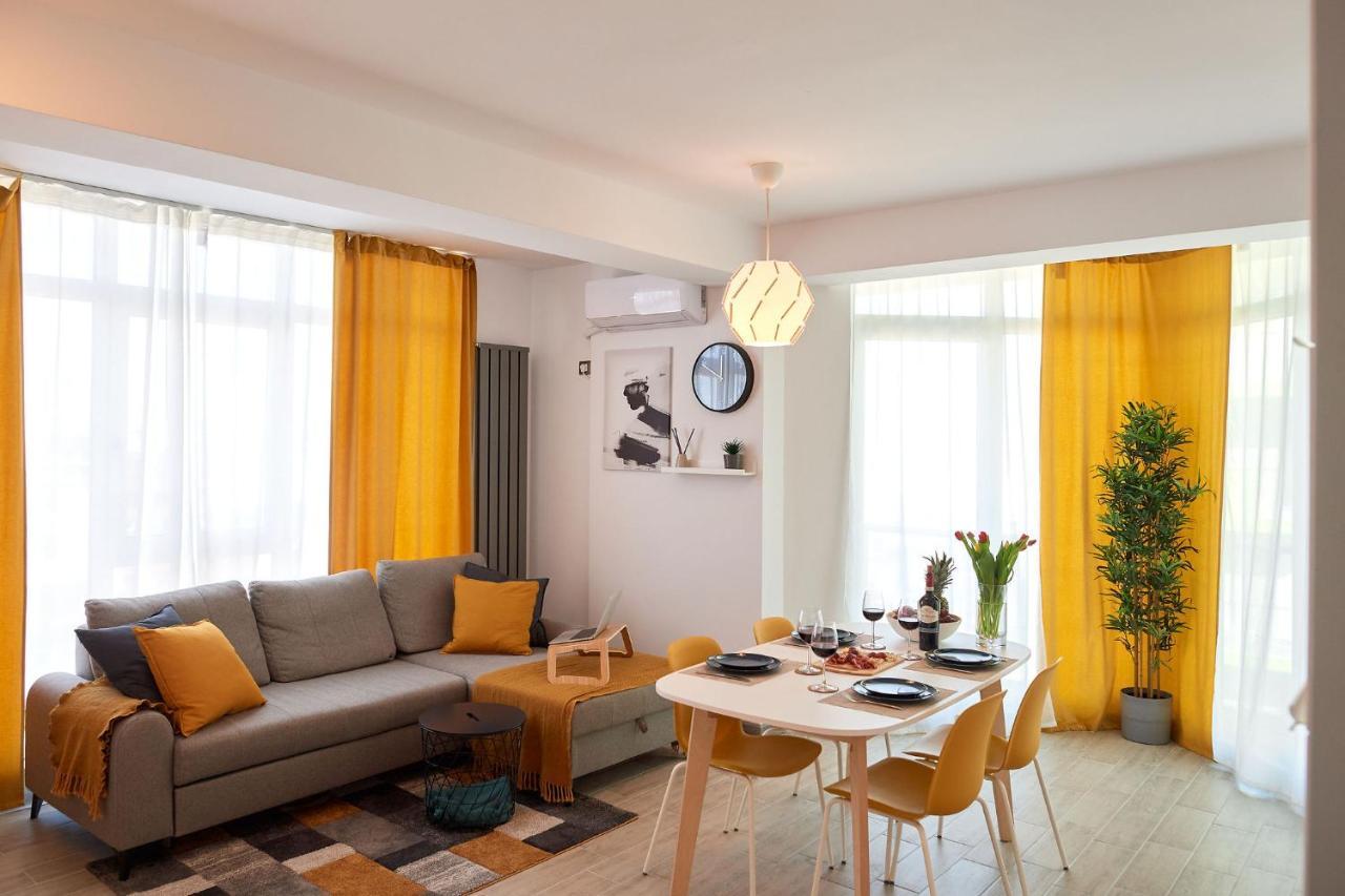 Fineloft Sea View Apartment-Spa N Pools Beach Resort Navodari Ngoại thất bức ảnh