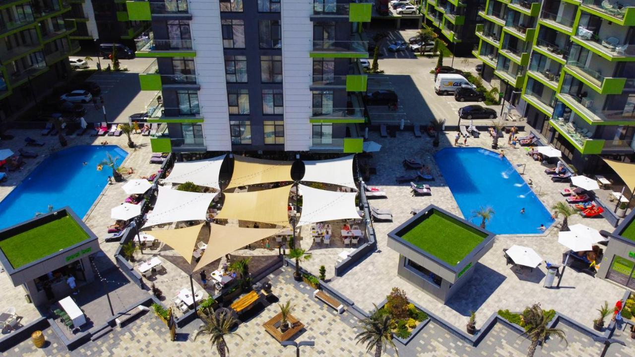 Fineloft Sea View Apartment-Spa N Pools Beach Resort Navodari Ngoại thất bức ảnh